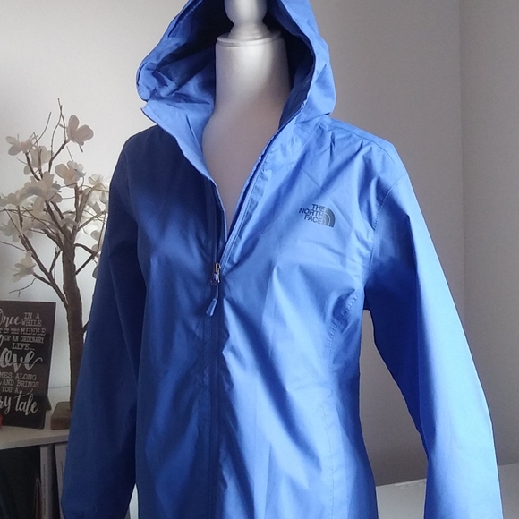 The North Face Jackets & Blazers - The North Face women's blue hooded raincoat